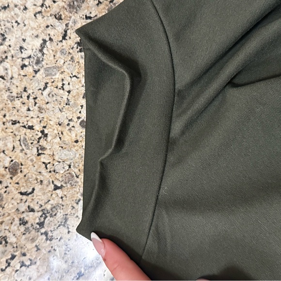 Mock midi dress long sleeve - Picture 2 of 5